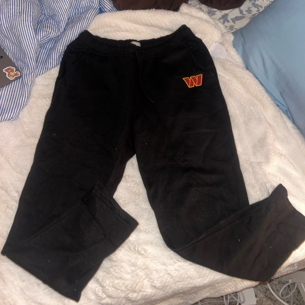 Antigua Washington Commanders Black Sweatpants